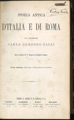 Storia antica italia - storia,