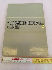 MK manuale uso manutenzione originale 1985 Ferrari Mondial 3.2 coupé e cabriolet