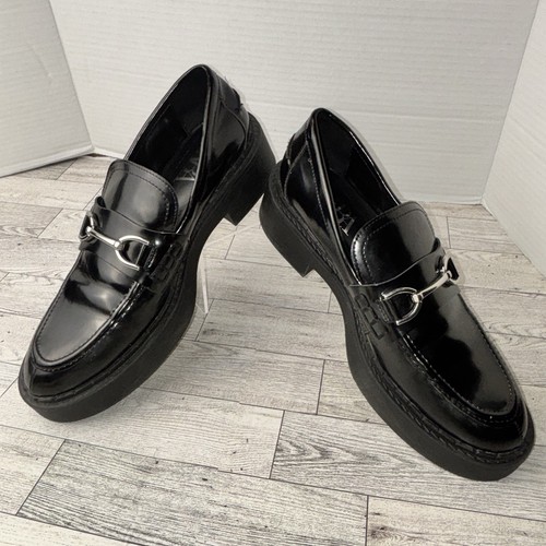 Mocassini zara chunky nero - mocassini, y2k