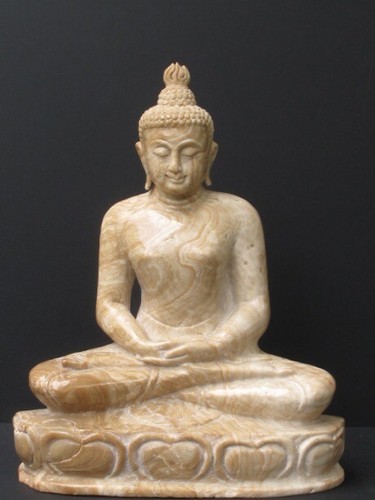 Budda legno pietrificato - in,