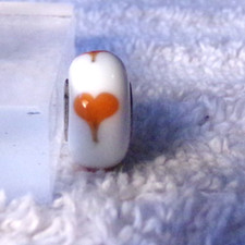 VTG TROLLBEADS DENMARK ORANGE