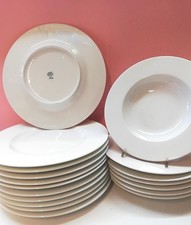 Richard GINORI 1735 IMPERO BIANCO 18 PIATTI PIATTO IN PORCELLANA BIANCA MODERNO