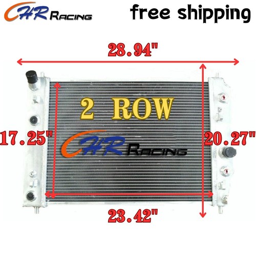 Row aluminum radiator for - 2,
