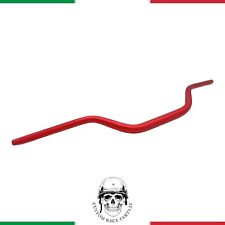 🇮🇹 MANUBRIO MOTO CROSS D 28 UNIVERSALE STERZO  28mm PIT BIKE ROSSO