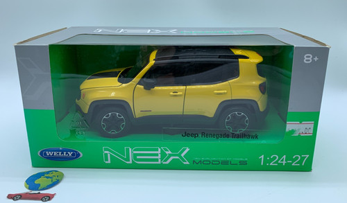 Welly jeep renegade trailhawk - jeep,