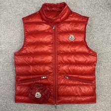Gilet Moncler Gui Rosso Taglia
