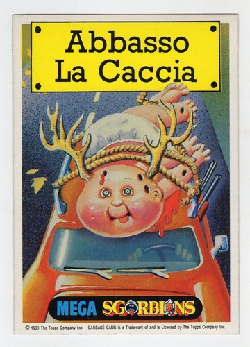 Figurina cards mega sgorbions - mega,