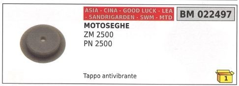 Tappo antivibrante asia per - tappo,