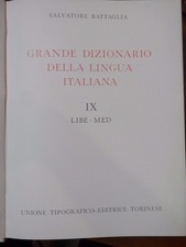 GRANDE DIZIONARIO DELLA LINGUA