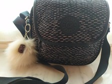 Kipling borsa a tracolla premium con scimmietta pon pon