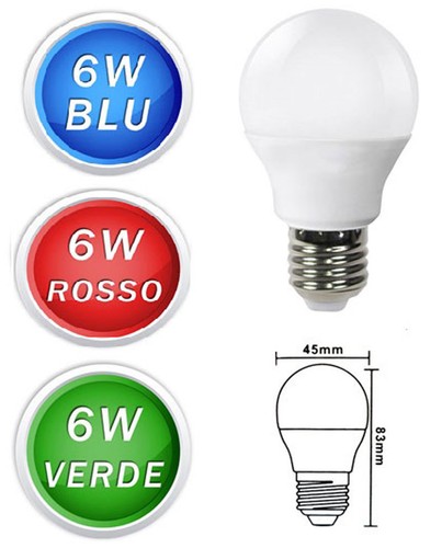 Lampadine led sfera e27 - sfera, w