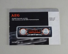 Manuale Di Istruzioni Autoradio AEG CS FMP 150