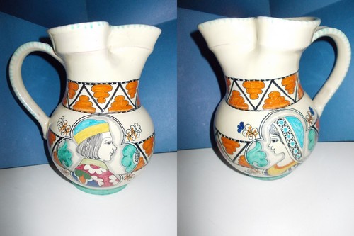 Brocca ceramica firma - brocca, no
