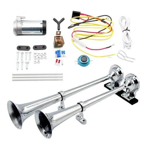 Clacson fanfara 12v - clacson, 600db