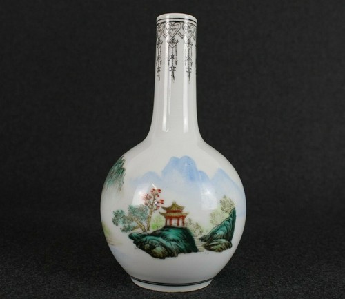 Piccolo vaso cinese decorato - piccolo,