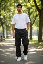Pantalone cargo Moschino uomo