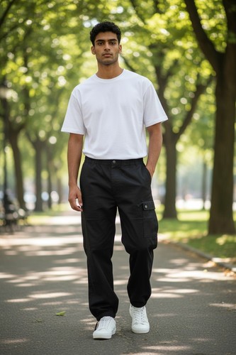 Pantalone cargo moschino uomo - pantalone,