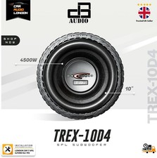 DB Audio TREX-10D4 4500W 10"