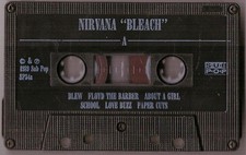 ULTRA RARE: Nirvana Bleach SP34a Mispress Cassette — Sub Pop Rarity HOLY GRAIL