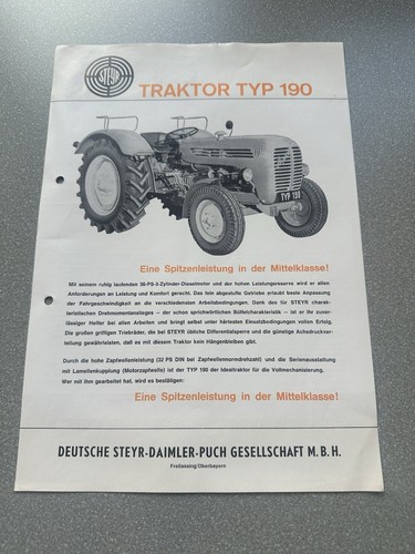 Org depliant trattore steyr - org.,