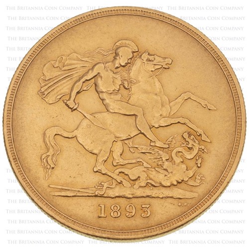 Sterline oro regina vittoria - 5,