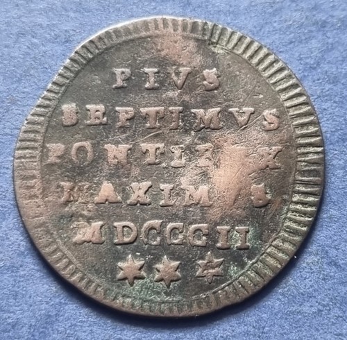 Moneta coin stato pontificio - moneta,