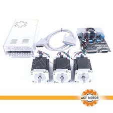 Nema23 Kit Scheda Driver 3 Assi Motore Passo Passo 3,0A 190 Ncm CNC Motore Passo 24V