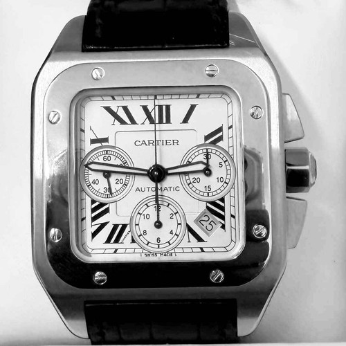 Cartier santos chrono 100 - cartier,