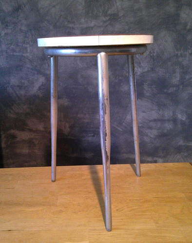 Sgabello vintage industriale - sgabello,