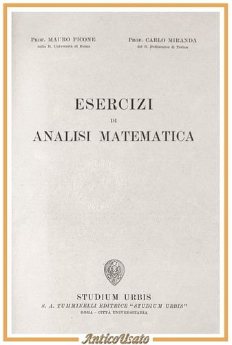 Esercizi analisi matematica - esercizi, di