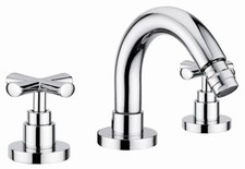 RUBINETTO 3 FORI BIDET CR