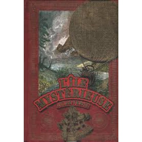 Livre île mystérieuse - l'île,