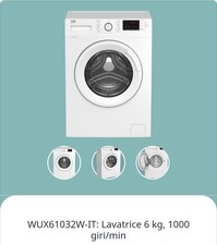 Beko WUXS61032WI-IT 6 kg