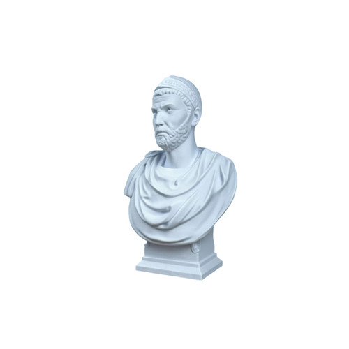 Statua scultura busto anibal - statua,