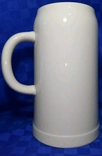 Boccale Birra 3 LT Gerz Bierkrug Enorme Ceramica Liscia 3 LITRI