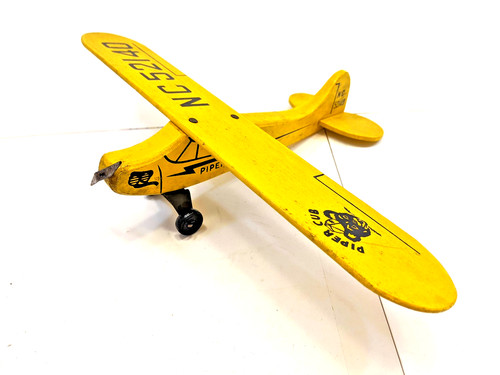 Piper cub giocattolo legno - giocattolo, in