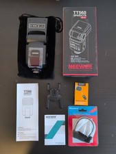Neewer TT560 Flash Speedlite Con M/S1/S2 Nikon Panasonic Olympus Pentax Sony NEW
