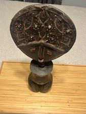 Handcarved 18" African Ebony