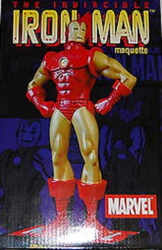 Iron man maquette statua - iron,