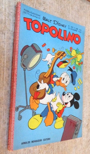 Topolino libretto 369 del - libretto, n.369