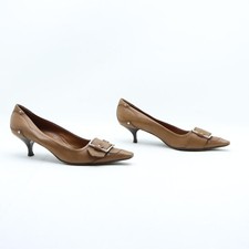 PRADA Decolletè Usate Numero EU 41 (Cod.CS1915) in Pelle Marrone