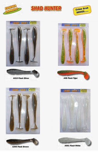 Crime grug shad hunter 15cm - shad,