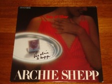 Signed Signiert ARCHIE SHEPP