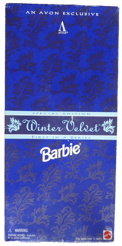 Poupée barbie winter velvet - barbie,