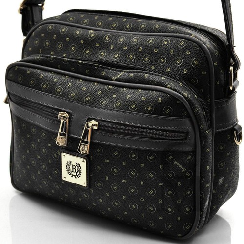 Borsa nera firmata briciole - firmata,