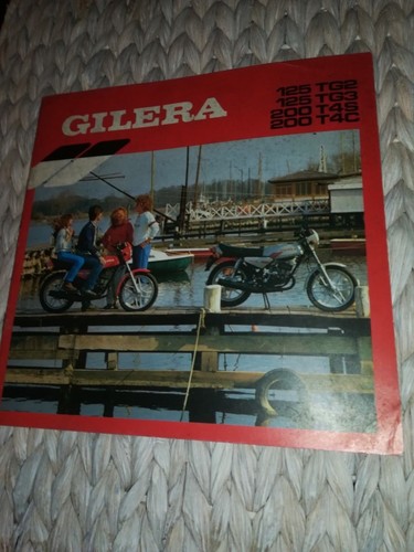 Vecchio depliant gilera - vecchio,