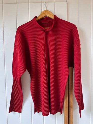 Giacca camicia plissettata
