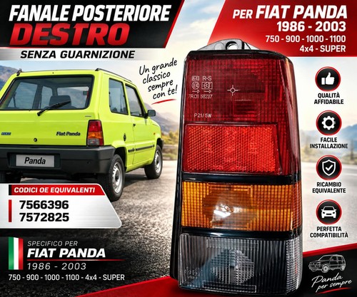 Fanale posteriore fiat - fanale, dx