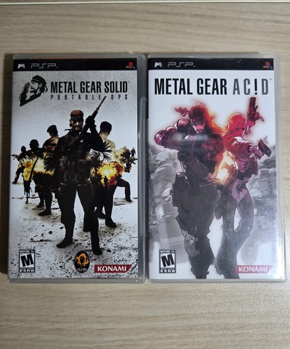 Lotto giochi metal gear psp - giochi,