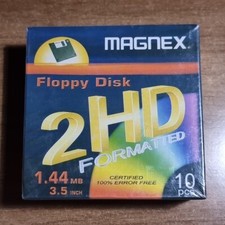 10 Floppy Disk Magnex 2HD
